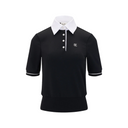 Fairliar Women Lettering Jacquard T-Shirt