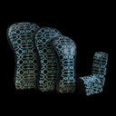 Scotty Cameron 2015 dog pattern Tiffany blue Rare Near Mint UT/Fw head cover (4PC)