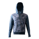 AMAZINGCRE UNISEX CAMOUFLAGE HYBRID TECH JERSEY HOODY PULL OVER