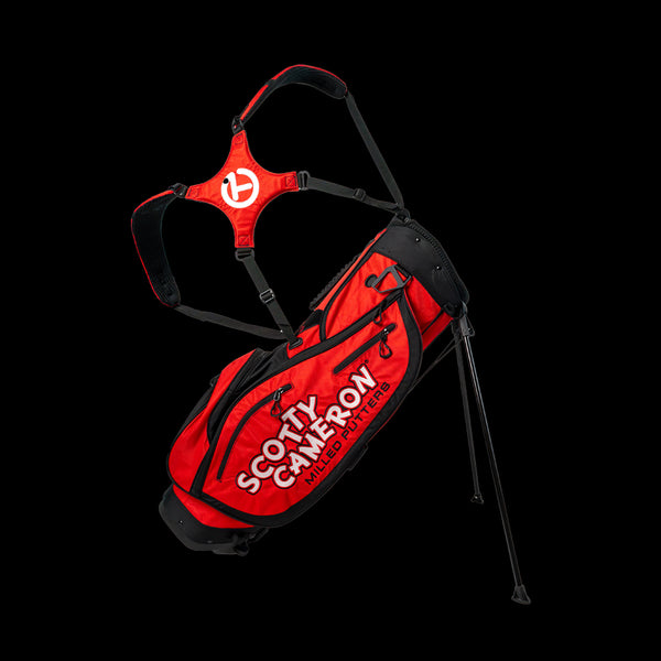 Scotty Cameron 2023 Tour Only Masters Stand Bag Pathfinder Red