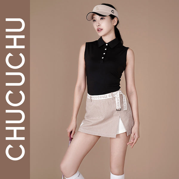 CHUCUCHU Women Stripe Culottes Pants