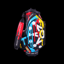 Scotty Cameron 2025 Hawaii Sony Open Black Paint Drip Circle T Leather Staff Bag