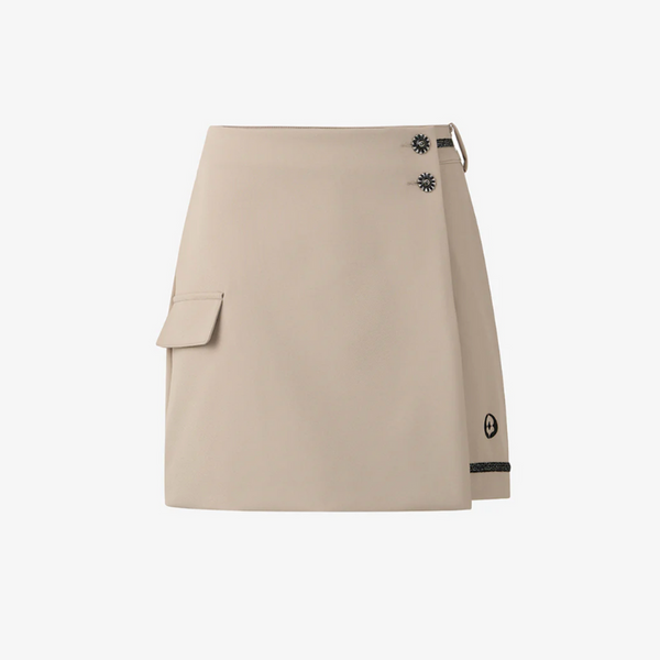 GFJ Women Front Wrap Shorts