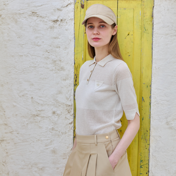 AOW WOMEN LINNEN MASH COMBI KNIT