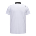 ANEW GOLF MEN BACK FABRIC BLOCK SHORT T-SHIRT