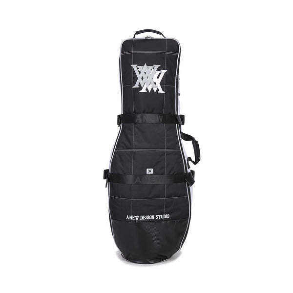 ANEW GOLF DOUBLE LOGO TRAVEL COVER -BLACK