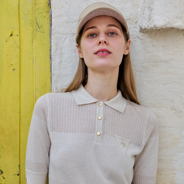 AOW WOMEN LINNEN MASH COMBI KNIT