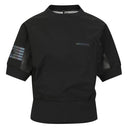 AMAZINGCRE WOMEN AIR CIRCUIT HIVE TECH MESH T-SHIRT