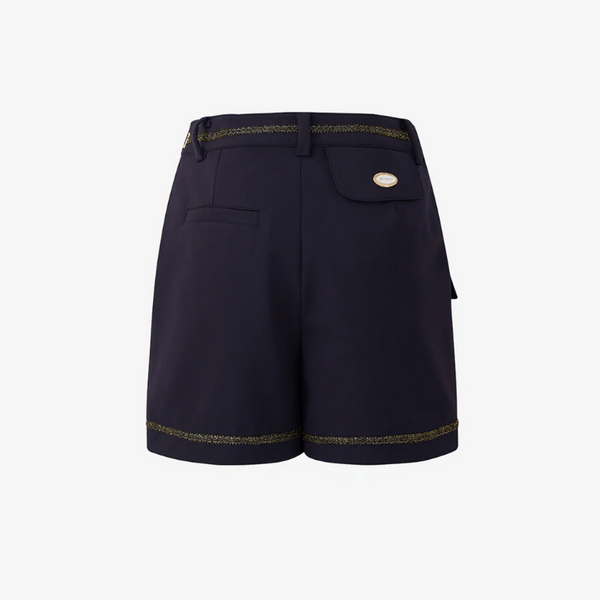 GFJ Women Front Wrap Shorts