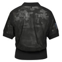 AMAZINGCRE WOMEN AIR CIRCUIT HIVE TECH MESH T-SHIRT