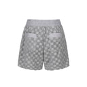 ANEW GOLF WOMEN TERRY CHECK BOARD HALF PANTS