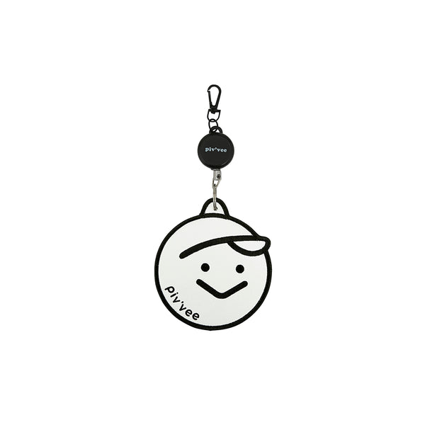 Piv'vee Smiley Ball Towel - Cloud White