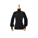 AOW Women Pleats Sleeves Pullover T/SH