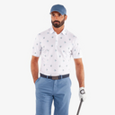 Galvin Green Men Memo Breathable Short Sleeve Golf Shirt