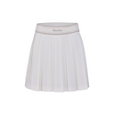Fairliar Women Double Pleated Band Skirt