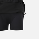 PXG KOREA Womens Double Layer Pleated Skirt