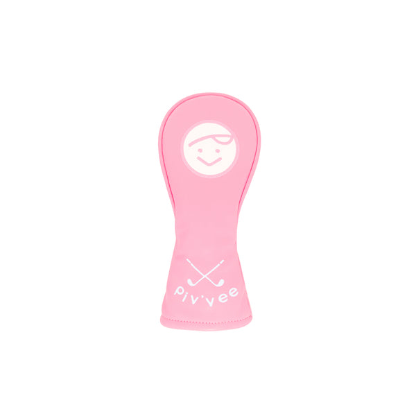 Piv'vee Wood Headcover - Bubble Pink