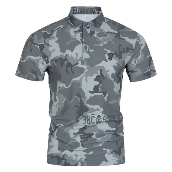 AMAZINGCRE MEN WORDING CAMO ACCORDIO T-SHIRT