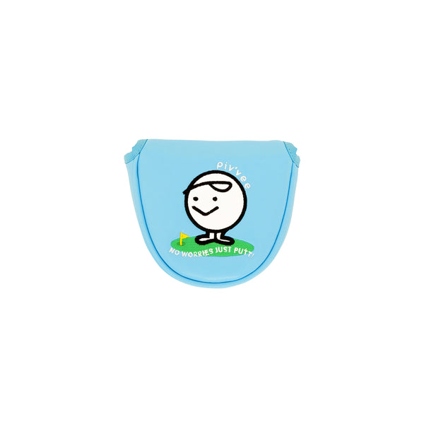 Piv'vee Caddi'vee Mallet Putter Cover -Airy Blue