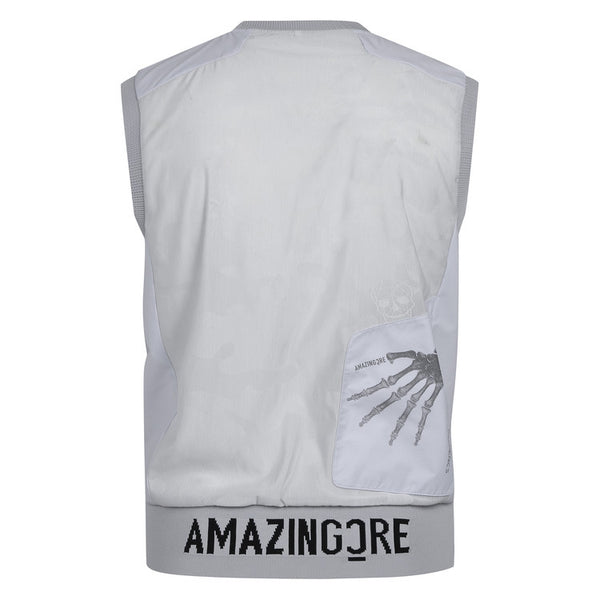 AMAZINGCRE MEN AIR CIRCUIT TECH MESH SLEEVELESS T-SHIRT