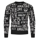AMAZINGCRE 2023FW PULL À COL ROND POUR HOMMES AERO FIT