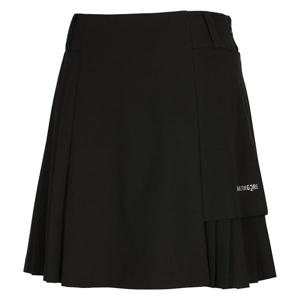 AMAZINGCRE WOMEN FLEXIBLE WAIST PLEATS SKIRTS