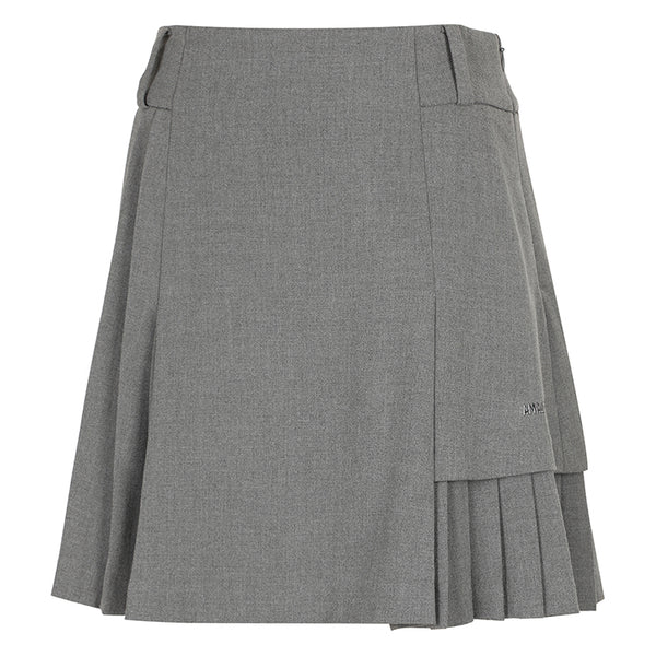 AMAZINGCRE WOMEN FLEXIBLE WAIST PLEATS SKIRTS