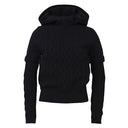 AMAZINGCRE WOMEN TECH CABLE WIND BLOCK VEST