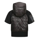 AMAZINGCRE WOMEN HYBRID SHORT SLEEVE DOWN JACKET