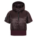 AMAZINGCRE WOMEN HYBRID SHORT SLEEVE DOWN JACKET