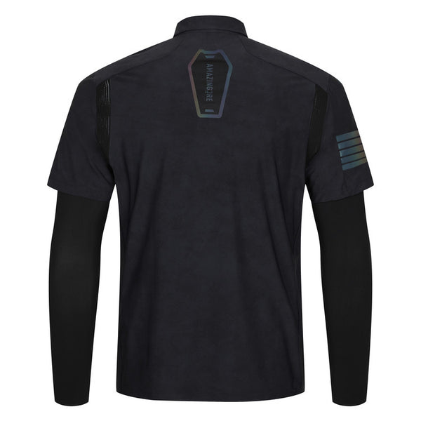 AMAZINGCRE [25SS] MEN AI1 AERO SHIELD SMOG ACCORDIO T-SHIRT