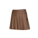 ANEW GOLF 2023FW JUPES PLISSÉES À BOUCLE POINTE POUR FEMMES 
