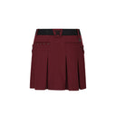 ANEW GOLF 2023FW JUPES PLISSÉES À POINTE DE POCHE POUR FEMMES 