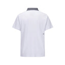 ANEW GOLF MEN DENIM COLLAR SHORT T-SHIRT