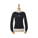 AOW WOMEN RAGLAN COLOR BLOCK KNITWEAR