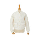 AOW WOMEN HOUNDTOOTH QUILTING JUMPER