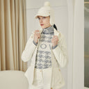 AOW WOMEN WARM QUILTING HOODIE JUMPER