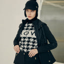 AOW WOMEN WARM QUILTING HOODIE JUMPER