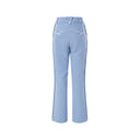 AOW WOMEN BUTTON BOOTCUT PANTS