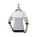 AOW WOMEN STRIPE SAILOR KNIT