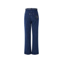 AOW WOMEN'S EMBROIDERED BOOTCUT DENIM PANTS