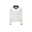 Anew Golf Women Logo Point Cable Sweater