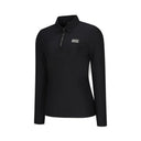 Anew Golf Women Woven Mixed Collar Long T-Shirt