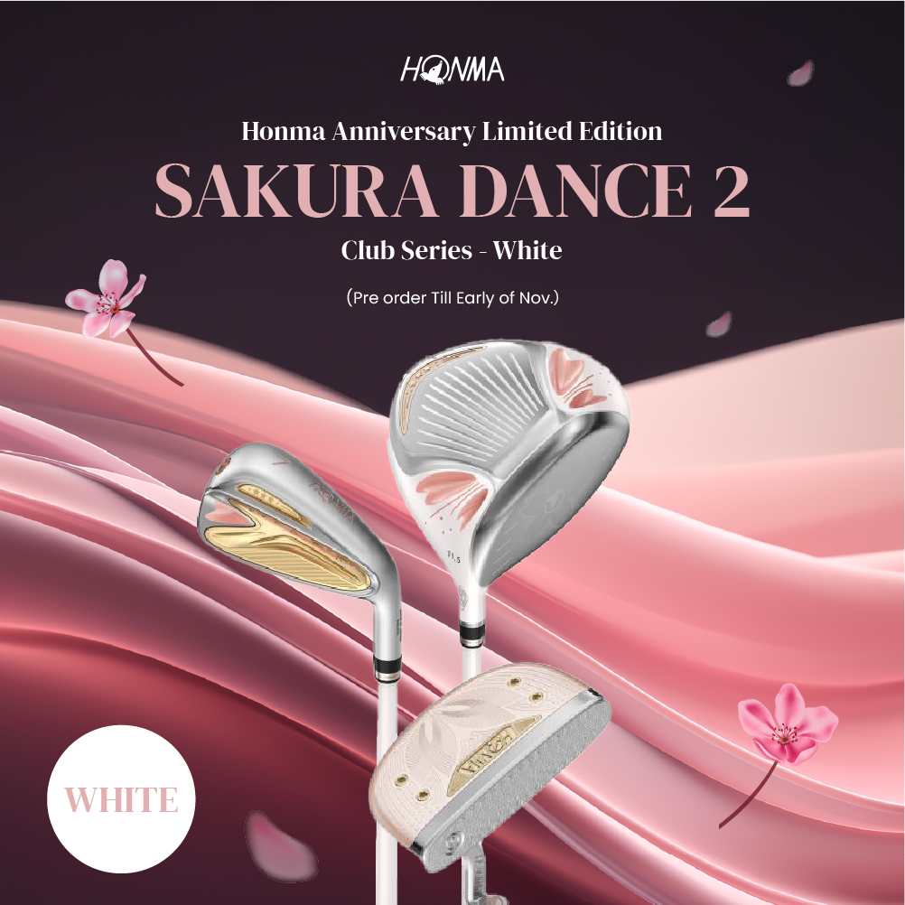 Honma Anniversary Limited Edition Sakura Dance 2 Club Series