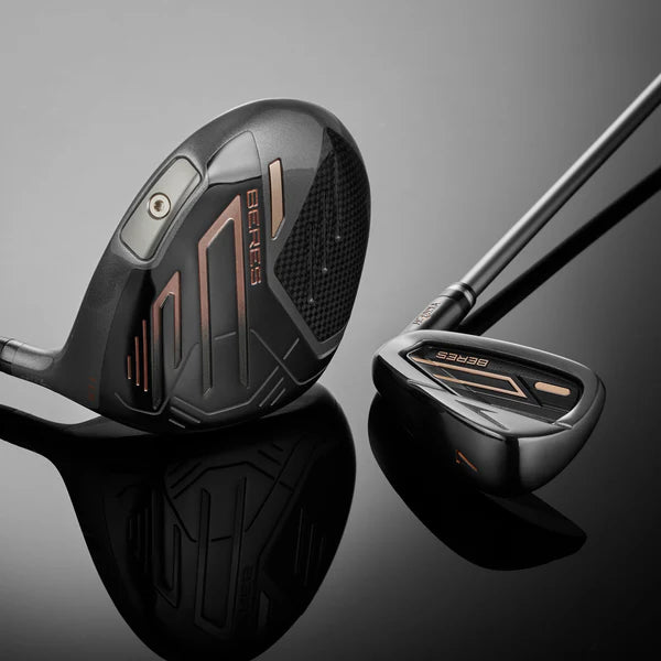 Honma Women Beres 09 Black 10-piece Package Set (Golf bag Included)