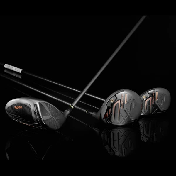 Honma Women Beres 09 Black 10-piece Package Set (Golf bag Included)