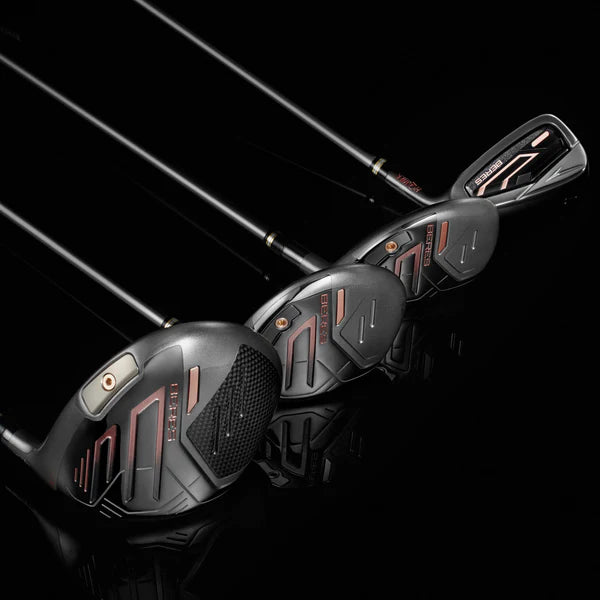 Honma Women Beres 09 Black 10-piece Package Set (Golf bag Included)