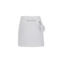 Fairliar Women High Waist Ball Pocket H-Line Skirt