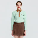 CELLTY WOMEN WOOLEN PLEATS BANDING SHORT SKIRTS