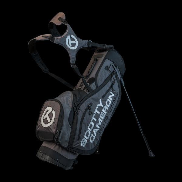 SCOTTY CAMERON 2023 CIRCLE T PATHFINDER HOLIDAY BLACK STAND BAG